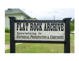 Flat Rock Archive